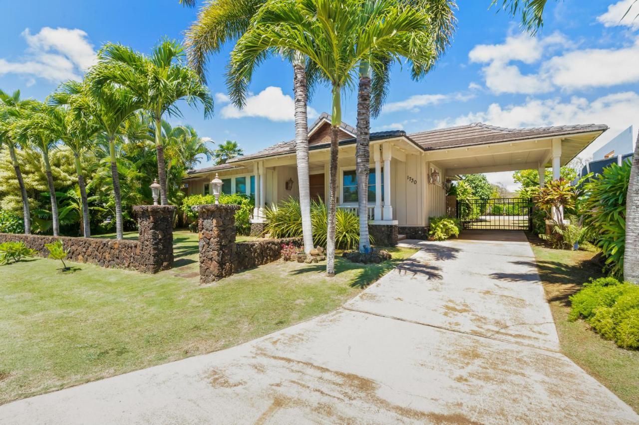 1730 Kaleka 4 Bed Poipu House, Guest House Walk To Beach Koloa Exteriör bild